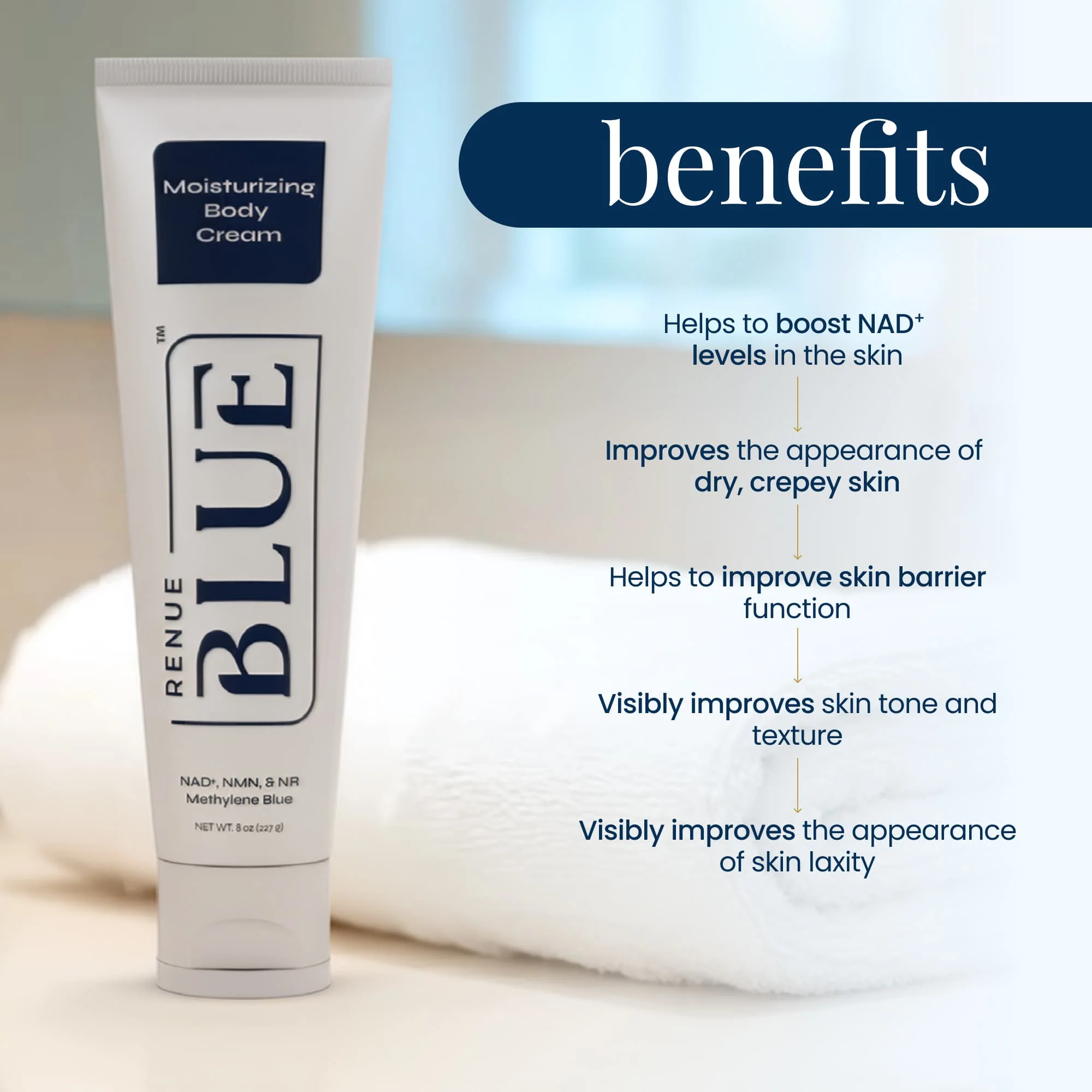 Renue Blue Body Moisturizing Cream - Image 3