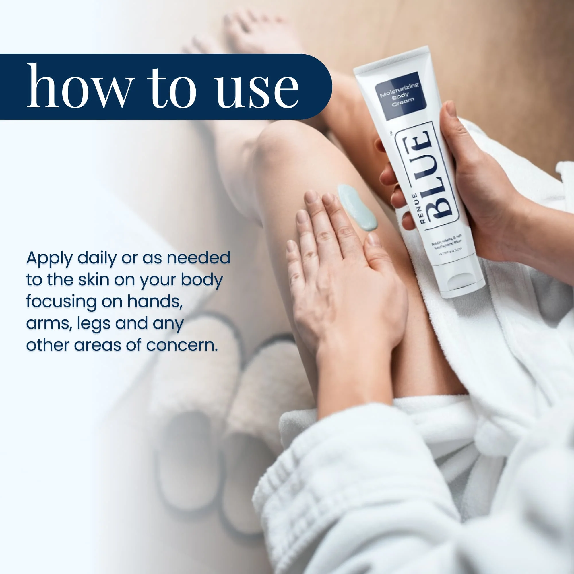 Renue Blue Body Moisturizing Cream - Image 5