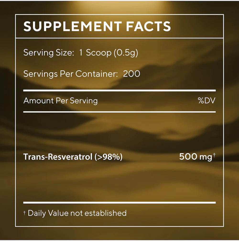 Trans-Resveratrol Pure Powder - Image 5