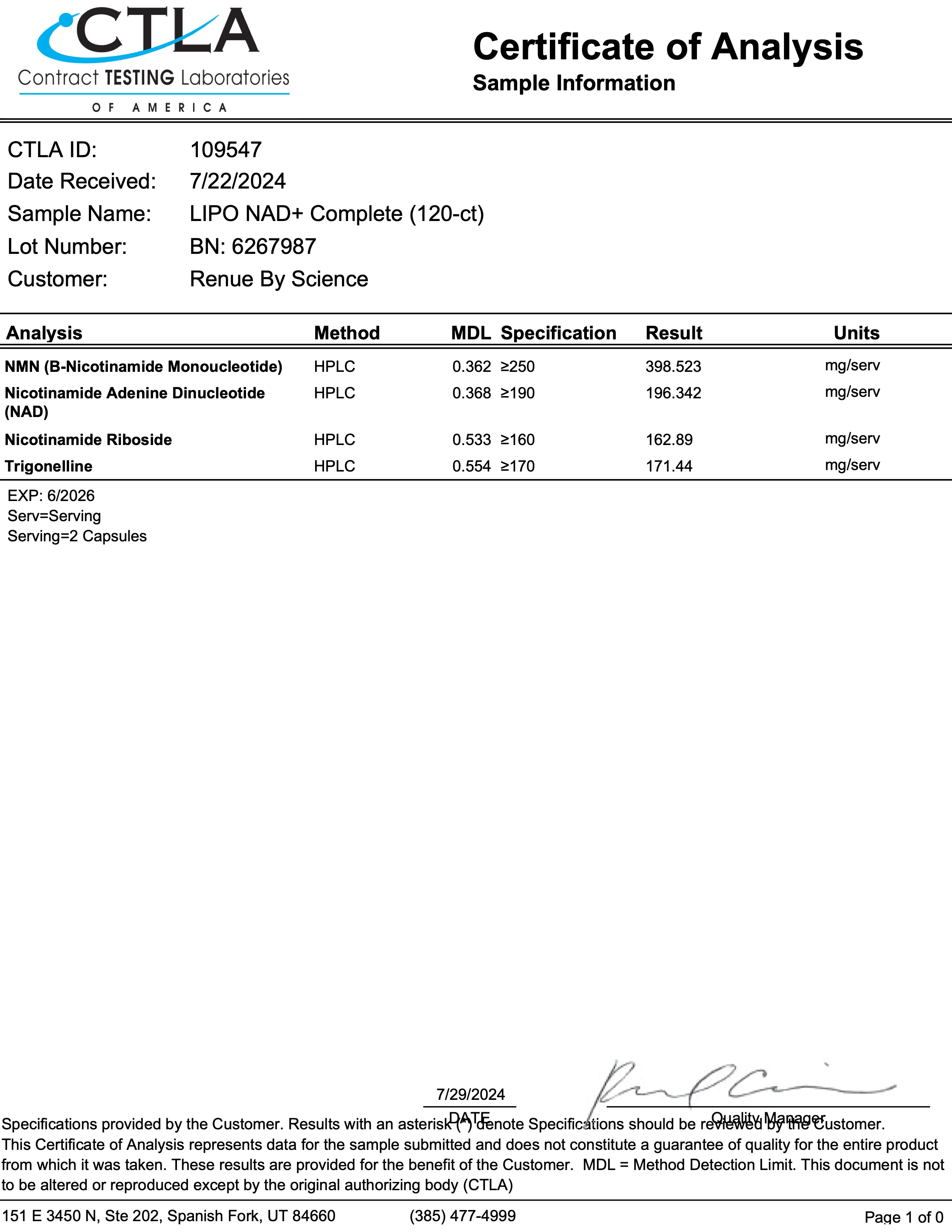 Total NAD+ Restoration Protocol - Image 8